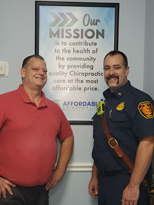 Chiropractor South Canton GA Mitchell Grexa With Local Hero